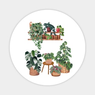 Plant Interior illustration 3 Magnet